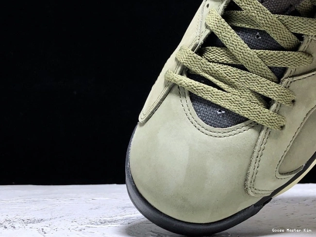 Jordan Olive Air x CN1084-200 Medium Scott 6 Travis 0729